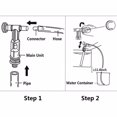 thumbnail image 3 of Plastic Aquarium Syphon Water Cleaner Fish Tank Gravel Sand Cleaner Vacuum Siphon Water Filter Cleaning Tool, 3 of 8