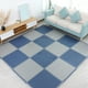 thumbnail image 3 of Alfombra de juego entrelazable EVA para bebés, alfombra infantil para gatear y hacer ejercicio. azul gris 16 piezas, 3 of 4