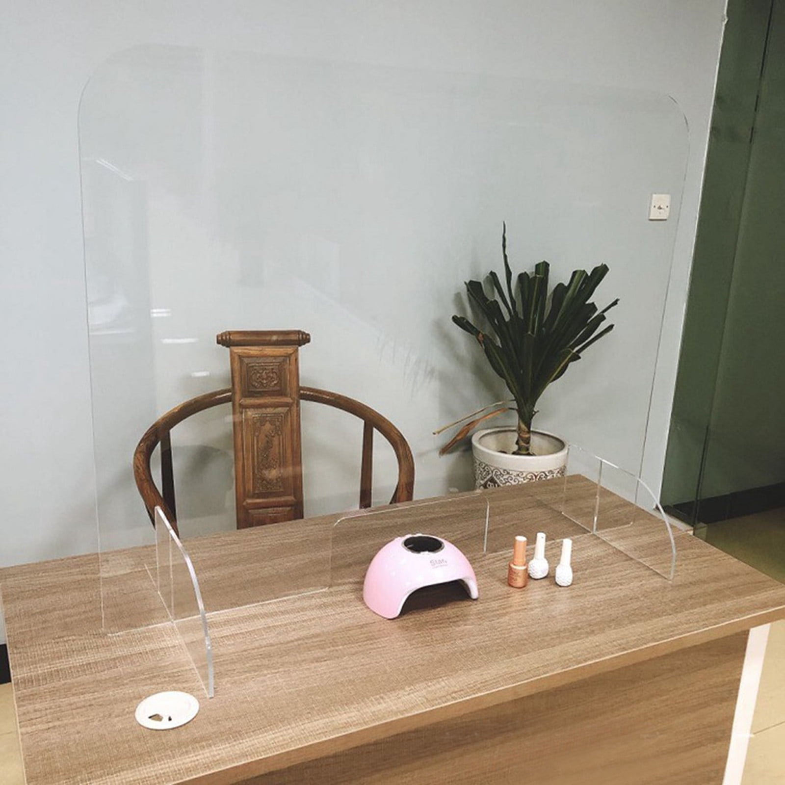 Lightweight Sneeze And Protective Shield Guard 32W x 32T Clear Acrylic