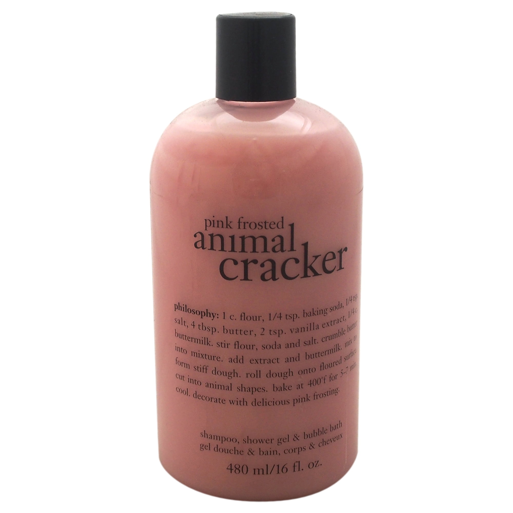 Vibrere Isse I virkeligheden Pink Frosted Animal Cracker Shampoo Bath and Shower Gel by Philosophy for  Unisex - 16 oz Cleanser | Walmart Canada