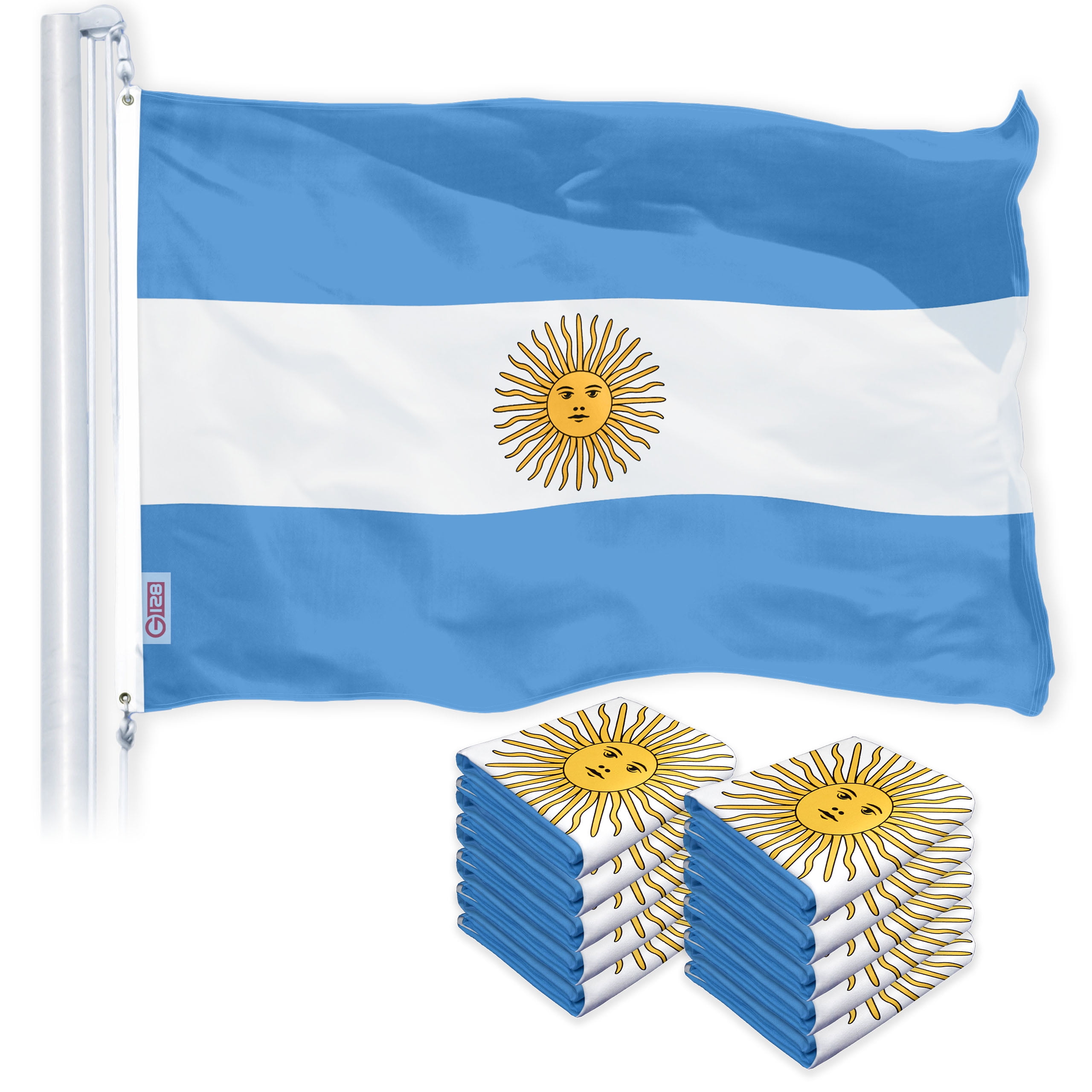 3X5 ARGENTINA FLAG SOUTH AMERICAN ARGENTINIAN NEW F027 
