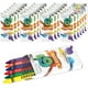 thumbnail image 1 of Juego a granel de Crayons ArtCreativity, 100 paquetes de 6 crayones para niños, 1 of 7