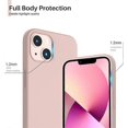 thumbnail image 5 of Compatible con funda para iPhone 11, funda de silicona líquida ultrafina de cobertura total de gel suave de goma., 5 of 5
