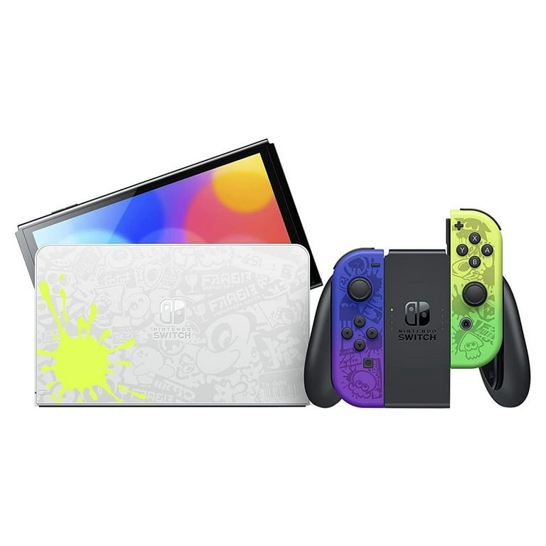 Nintendo Switch- OLED Model, Splatoon 3 Special Edition Nintendo Switch- OLED Model, Splatoon 3 Special Edition