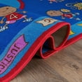thumbnail image 5 of World Rug Gallery Kids Educational Learning Non Slip Area Rug - MULTI 7'10"x10', 5 of 9