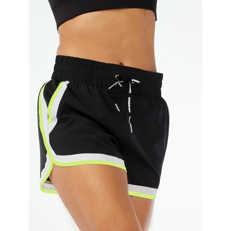 Love Sports Women s Retro Running Shorts Walmart