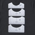 thumbnail image 3 of Hyasfey 8Pcs T-shirt Alignment Ruler Guide with Scale Numbers And Markings Heat Press PVC Measurement Template Sewing Supplies Portable Compact T Shirt Centering Guide, 3 of 7