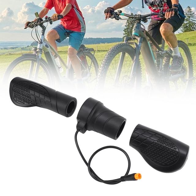 Half Twist Throttle, 12V To 72V Stable Speed Control Electric Bicycle Half Twist Throttle Easy Install for 2.22cm Handlebars
