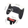 thumbnail image 2 of Uxcell Mobile Game Controller Gaming Trigger Joystick 4 in 1 D9 Gamepad Button High Sensitive with 1 Sucker, 2 of 5