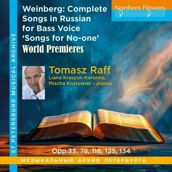 Tomasz Raff - Weinberg: Complete Songs in Russian for Bass Voice Songs for No-One - Music & Performance - CD