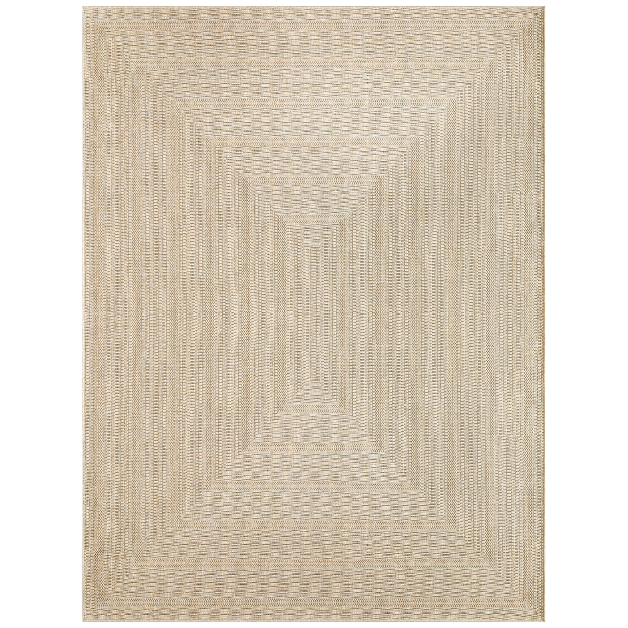 Nourison Tulum 9' x 12' Cream Outdoor Rug