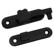 RENACLIPY Garage Door Lock Black Zinc Alloy Heavy Duty Security Lock Set for Home and Garage Doors