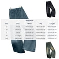 thumbnail image 3 of ClodeEU Women's Vintage High Waisted Wide Leg Jeans ,Baggy Draped Denim Pants Gray,Womens Plus M, 3 of 5