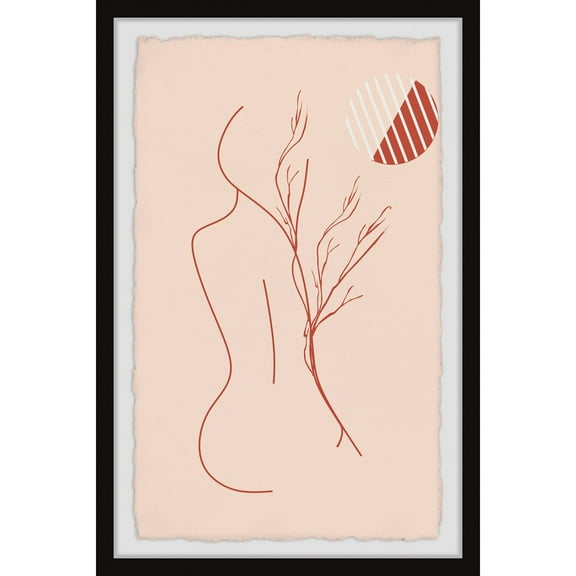 Marmont Hill Visions of a Girl Framed Painting Print