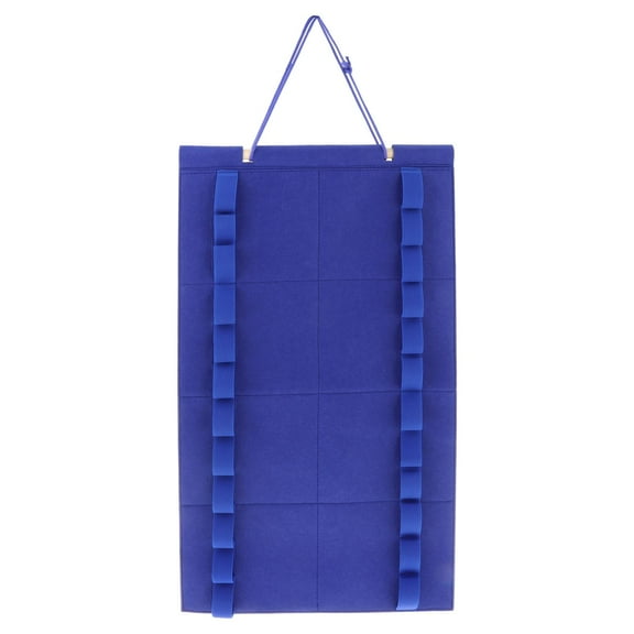 Martial Arts Belts Organizer, Hanging Display Karate Belt Display, Collection Rack, Kids Taekwondo Belt Display Holder for Jiu Jitsu, MMA, Judo Blue