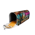 thumbnail image 5 of Wukai Graffiti Lamp Urban Scene Mailbox Covers for Garden Outdoor Decor,Waterproof Post Box Cover 21x18 in& 25.5x21 in-, 5 of 8