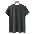 thumbnail image 6 of SNOWSONG Shirts for Women, Graphic Tees for Women Funny Halloween Print Short Sleeve Crew Neck T Shirts Cute Tops for Women Trendy, Halloween Tshirts, Plus Size Shirts Dark Gray 2XL, 6 of 6