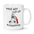 thumbnail image 1 of Taza de cerámica divertida con forma de unicornio, bonita taza caliente de café, 350 ml, 1 of 2