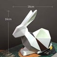 thumbnail image 2 of Estatua figura conejo CHEPIHG escultura Animal decoración Arte Moderno resina 15cm, 2 of 4