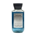 thumbnail image 2 of Bath & Body Works The Men's Collection Ocean 3 Travel Size 3-in-1 Hair, Face & Body Washes with a Natural Oats Mini Soap, 2 of 4