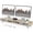 Beige, variant on Fenge Monitor Stand, Dual Monitor Stand with 2 Drawers