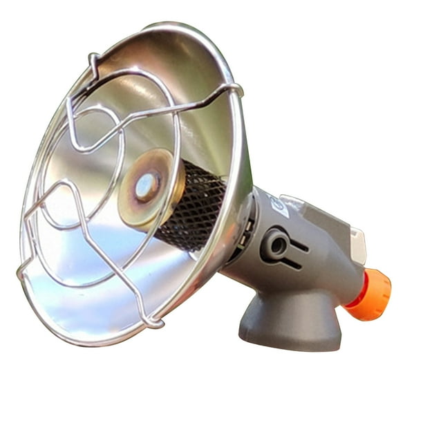 Calentador de Campamento más Cálido, Conveniente para USAR ABS de Acero inoxidable Y Calentador de Gas de Encendido Piezoal de aluminio para Caminar