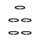 thumbnail image 3 of Sonducket Pulseras de cuentas de piedra redonda natural Joyería de yoga Cuerda elástica de ojo de tigre para fiesta de regalo Tipo 1 Type2 NO2, 3 of 6