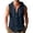 Marine, variante sur zfhfof Chandails Sans Manches en Coton et Lin pour Hommes, Chemises à Boutons, Été Décontracté, Hawaïen, Plage, Léger, Mode, T-Shirt à Capuche