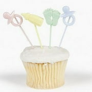 1 X Baby Shower Theme Party Picks (72 pc)