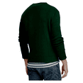 thumbnail image 2 of $125 Polo Ralph Lauren Men's, Classic Fit Crew Knit Cotton Sweater, Green, XL, 2 of 2
