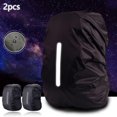 thumbnail image 2 of YoaNJYGR Blanket Woman Trekking Jackets Thermal Jacket 2PCS Backpack Rain Cover Outdoor Night Travel Reflective Rain Cover Reverse Cursor Schoolbag Rain Cover, 2 of 4