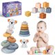 thumbnail image 1 of Juguetes de actividad para la dentición juguetes para la dentición de silicona sin BPA regalo Ideal para niños y niñas, 1 of 6