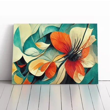 Flowers Abstract Vol.5 Wall Art Print Decor Living Room Art Home Decor Vintage Gift Living Room Dercor Wall Art Birthday Gift