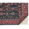 thumbnail image 4 of Feizy Piraj Traditional Bordered, Pink/Blue/Orange, 7'9" x 9'9" Area Rug Stain Water Resistant Pet & Kid Friendly Classic Medallion Design Carpet for Living Dining Bed Room, 4 of 7