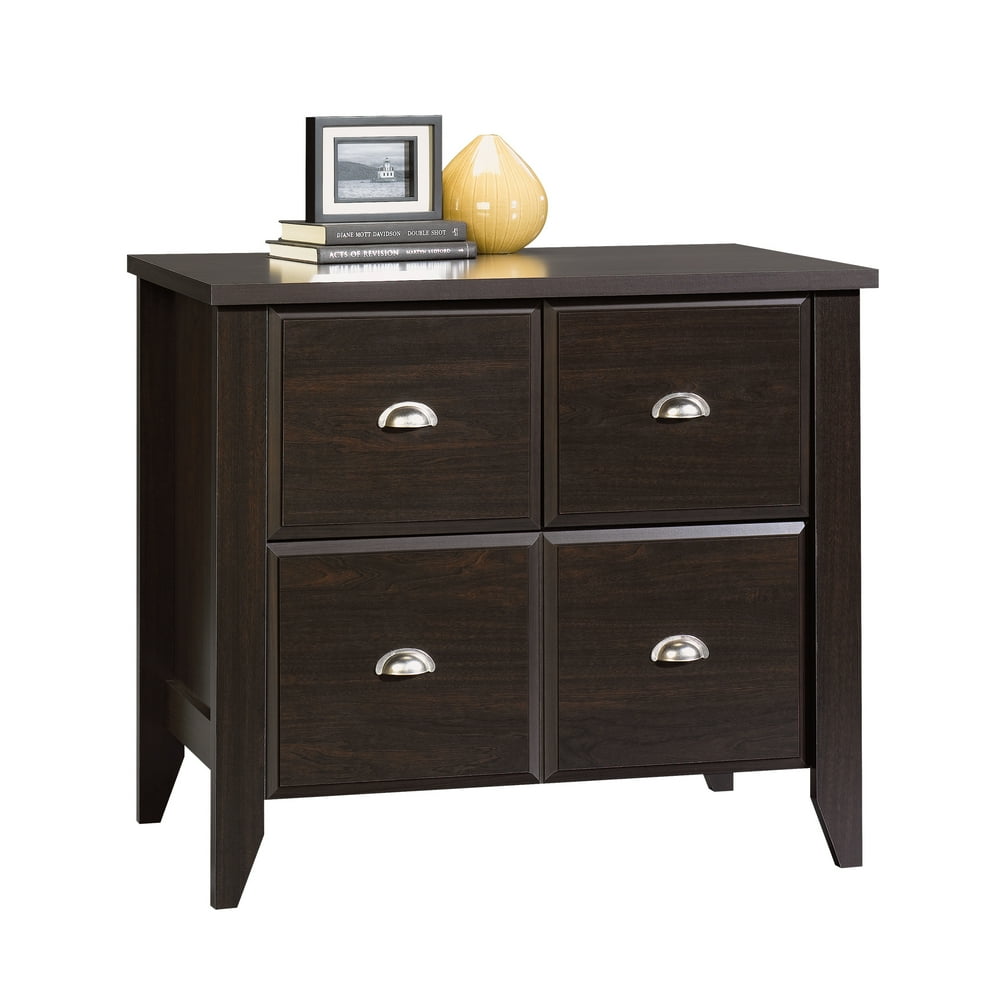 Sauder Shoal Creek 2Drawer Lateral File Jamocha Wood Finish