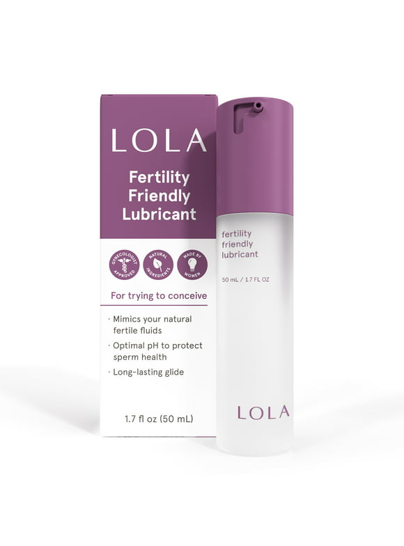 LOLA Fertility Friendly Water-Based Lubricant, 1.7 fl oz