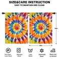 thumbnail image 2 of Blackout Kids Curtains,Colorful Rainbow Tie Dye Spiral Pattern Childrens Insulated Curtains Set Of 2,Bedroom Essentials,Toddler Room Decor 42"x54", 2 of 5