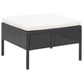 thumbnail image 6 of vidaXL Garden Lounge Set Black PE rattan Medium Modular, 6 of 6