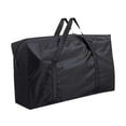 thumbnail image 1 of Herramientas de parrilla Bag Carry Organizador de almacenamiento de utensilios de almacenamiento Gran capacidad Bolsa de mesa de campamento doblado Negro 72CMX22CMX47CM, 1 of 8