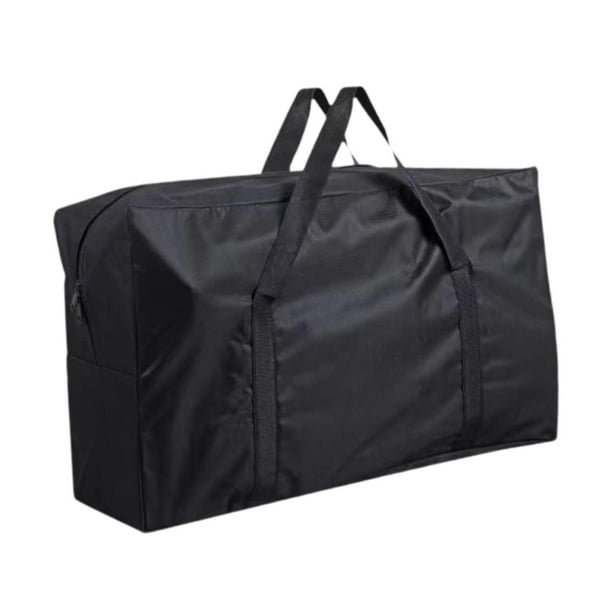 Bolsa de transporte para herramientas de barbacoa, plegable, para mesa de camping, portátil, con asas Negro 72CMX22CMX47CM
