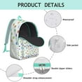 thumbnail image 4 of Classic Black and White Polka Dot Backpack, Timeless Dot Pattern Daypack with Vintage Aesthetic and Chic Design, 4 of 4