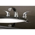 thumbnail image 2 of Kingston Brass KB961LL Widespread Bathroom Faucet, Polished Chrome, 2 of 3