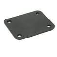 thumbnail image 4 of Placa de mástil de metal para guitarra eléctrica, placa de mástil de guitarra eléctrica, placa de montaje posterior para guitarra eléctrica, placa de mástil de guitarra eléctrica con tornillos, respu, 4 of 12