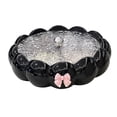 thumbnail image 4 of Bandeja para servir aperitivos con compartimentos, bandeja de frutas secas de lujo reutilizable, cerámica para fiesta de boda, secos de año Negro, 4 of 9