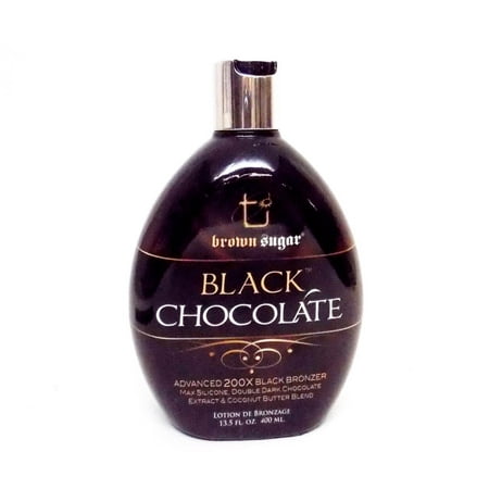 Brown Sugar BLACK CHOCOLATE 200X Black Bronzer - 13.5 oz. by Tan (Best Bronzer For Brown Skin)