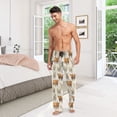 thumbnail image 6 of joogoo Men's Pajama Pants Highland Cows Soft Long Sleep Lounge Pjs Bottoms L, 6 of 7