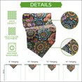 thumbnail image 5 of Colorful Floral Table Runner Linen Burlap Table Runner 72 Inches Long Modern Farmhouse Art Flowers Dresser Scarves for Kitchen Island Coffee Dining Room Party Wedding Holiday Decoration 14"x72", 5 of 8