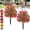 #C, variant on Outdoor Artificial Flowers UV Resistant, Artificial Violet Ball Topiary Trees with Ground Spikes, Insert Floral Decoration for Yard, Lawn, Patio, Walkway & Porch