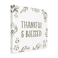thumbnail image 2 of Trademark Fine Art 'Blessed VI v2 Neutral' Canvas Art by Janelle Penner, 2 of 3