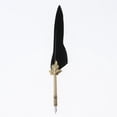 thumbnail image 4 of Abbracc Vintage Feather Writing Quill Ballpoint Pen Set Black, 4 of 8